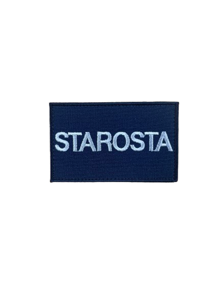 Vyšívané hodnostné značenie STAROSTA
