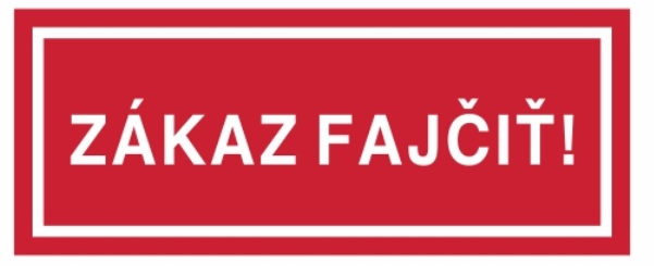 Zákaz fajčiť