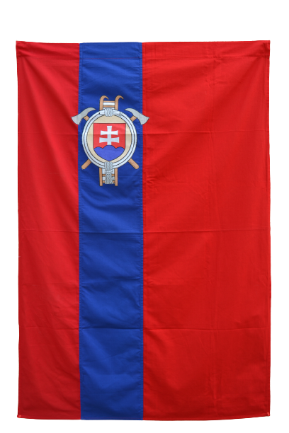 Zástava DPO SR šitá 