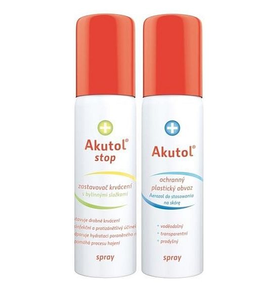 AKUTOL a AKUTOL STOP duopack 2 x 60 ml