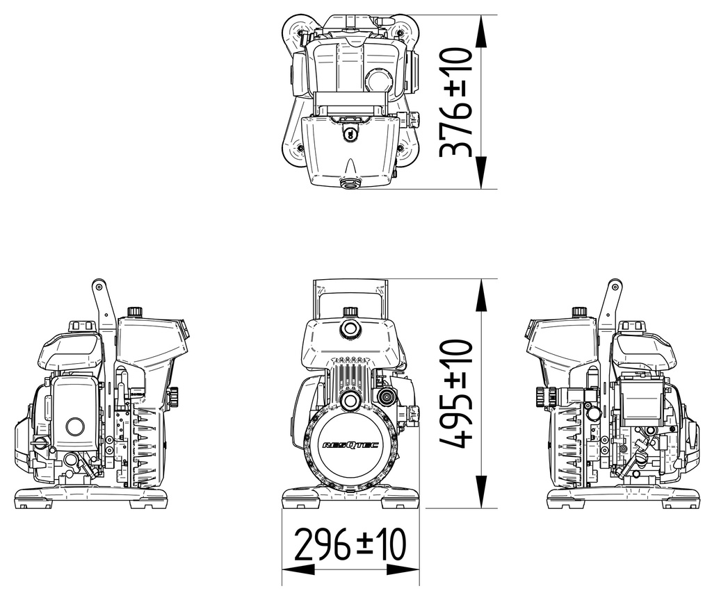 Pohonná jednotka MINI GXH50  STO 1x1 3SR SMART